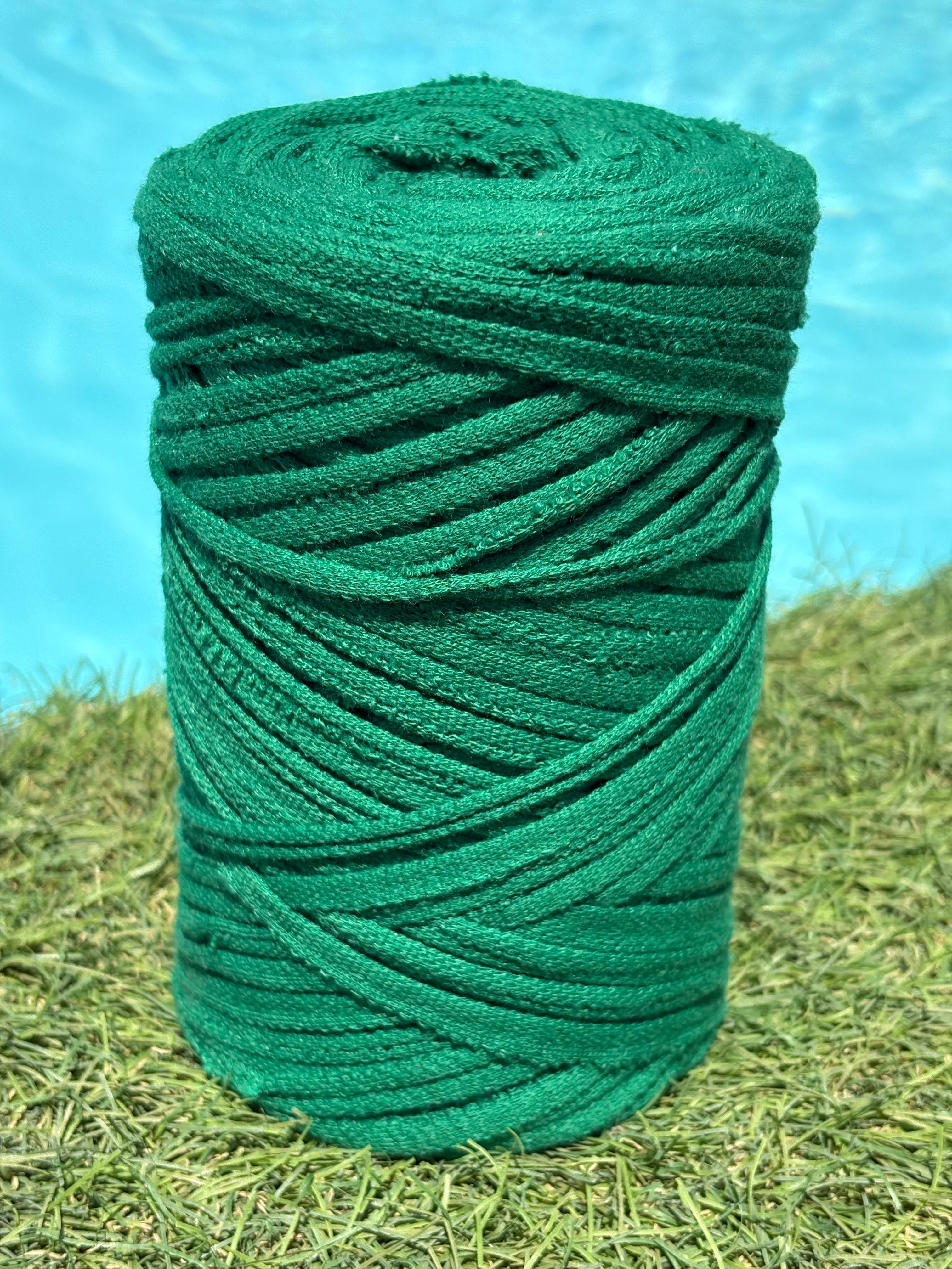 PELOTES DE FILS T-SHIRT S VERT Les créations de Rosita